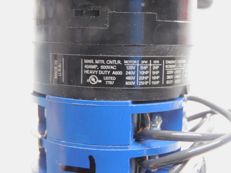 KRAUS+NAIMER C26 2AI516 L15683/002 600VAC 40A NSNP
