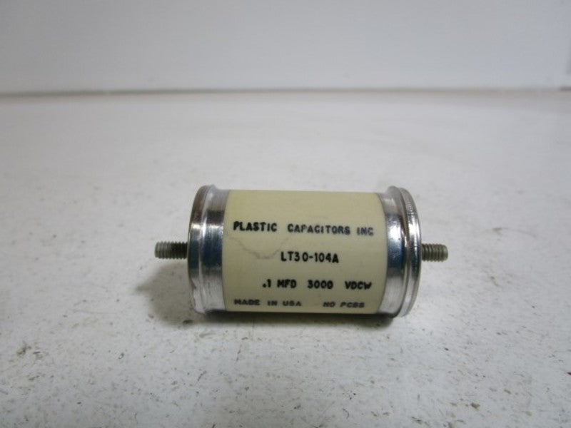 PLASTIC CAPACITORS INC. LT30-104A  NSNP