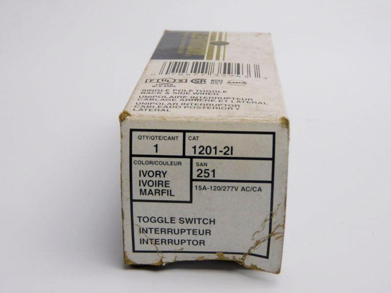 LEVITON 1201-2I 120/277V 15A NSMP