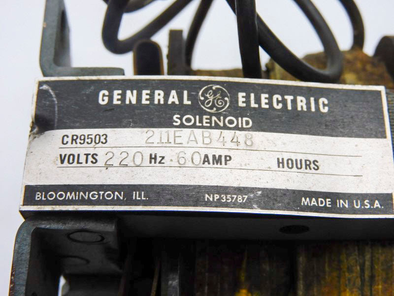GENERAL ELECTRIC CR9503211EAB448 220V 60A (AS PICTURED) NSNP
