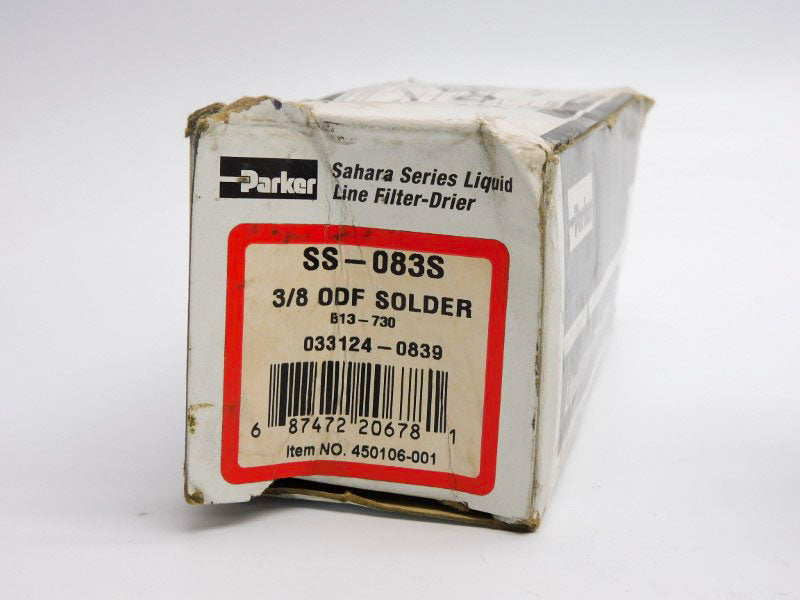 PARKER SS-083S 600PSI 3/8" NSMP