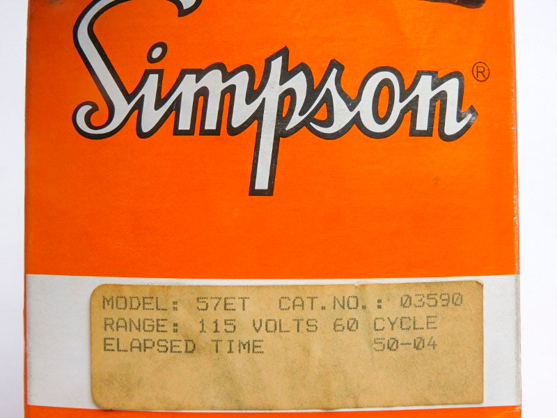 SIMPSON 57ET 03590 115V HRS NSMP