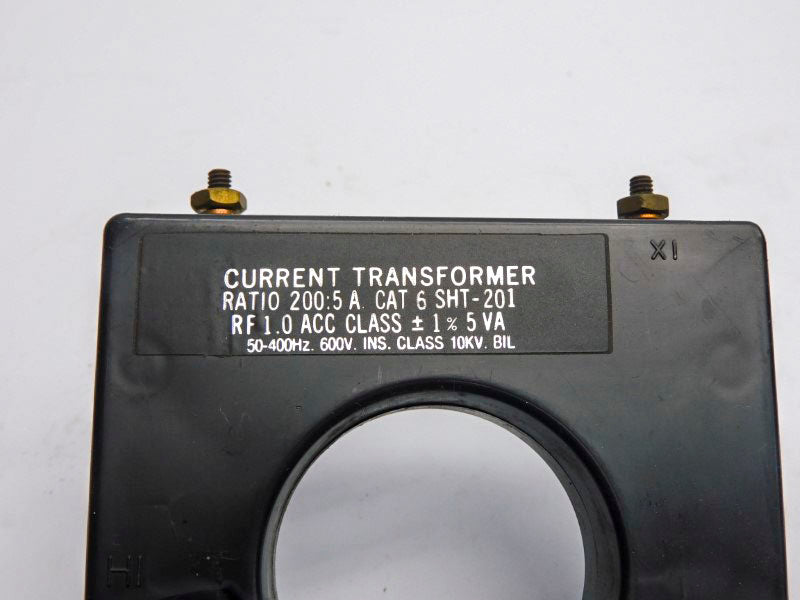 CURRENT TRANSFORMER 6SHT-201 600V NSMP