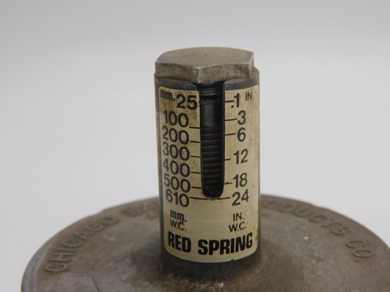 CHICAGO SAFETY PRODUCTS JD-2-RED .1-24"W.C. UNMP