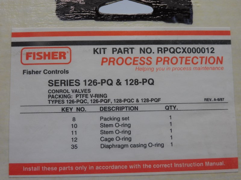 FISHER RPQCX000012 NSMP