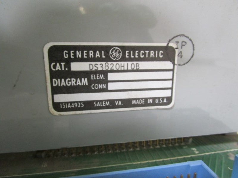 GENERAL ELECTRIC HORIZ I/O MODULE DS3820H10B (RUST) UNMP