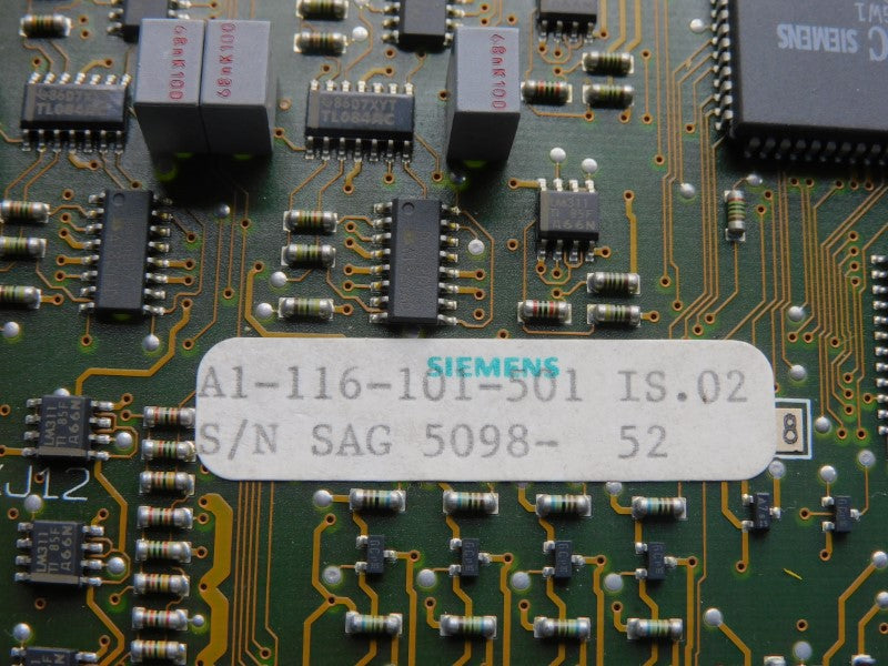 SIEMENS A1-116-101-501IS02 UNMP