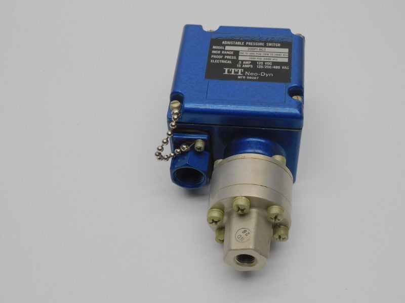 ITT 200P1-6C3 480VAC 15A 3000PSI NSMP