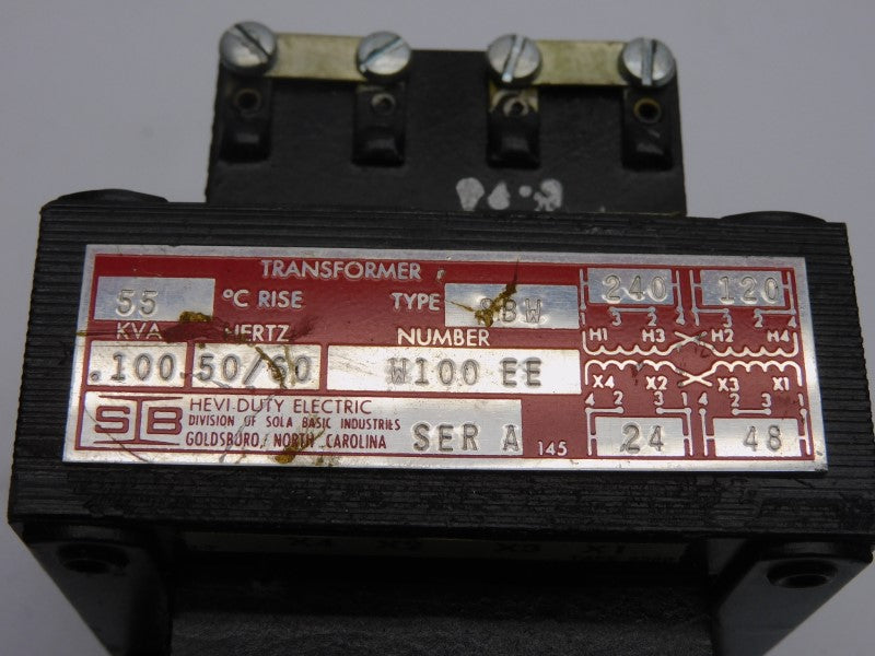 HEVI-DUTY ELECTRIC W100EE SBW SER. A 240V UNMP