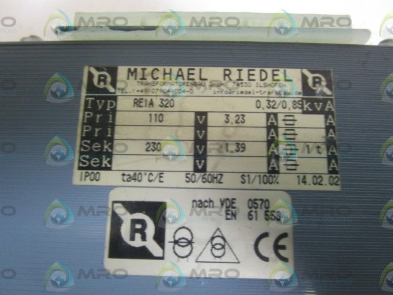 MICHAEL RIEDEL REIA 320 NSNP