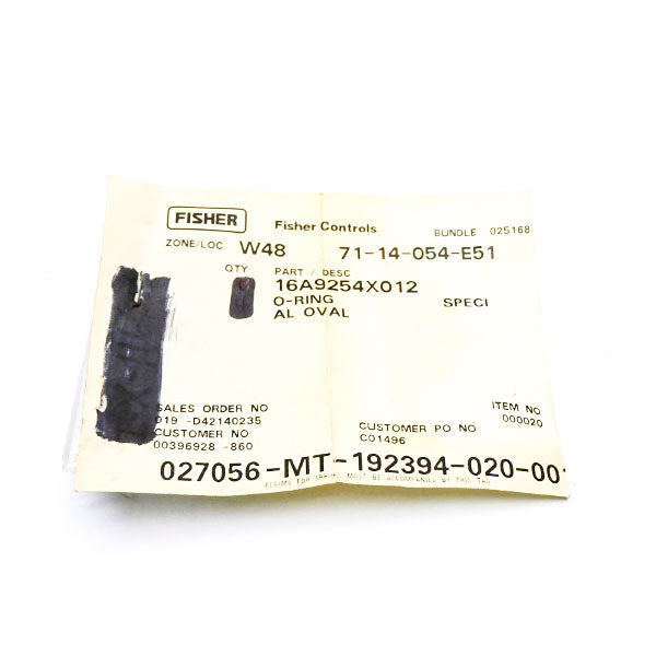 FISHER CONTROLS 16A9254X012 (PKG OF 4) NSMP
