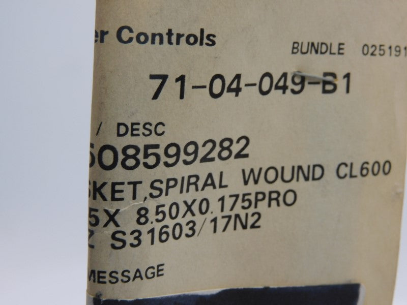 FISHER CONTROLS 1U508599282 NSNP