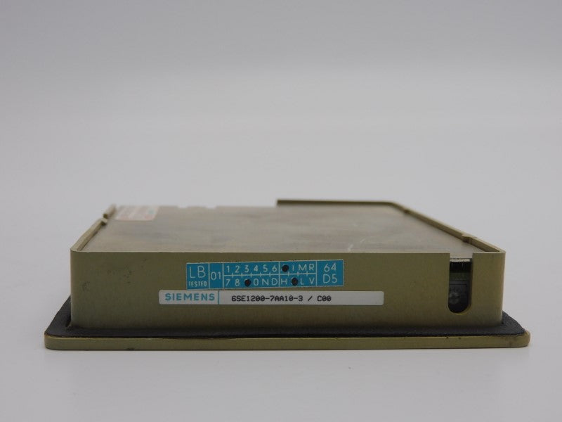 SIEMENS 6SE1200-7AA10-3/C00 (AS PICTURED) UNMP
