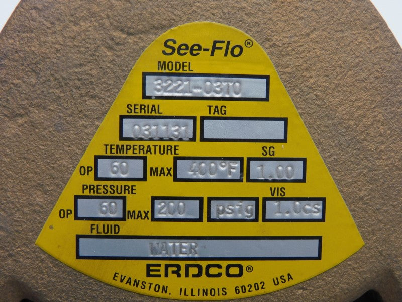 ERDCO 3221-03T0 200PSI NSNP
