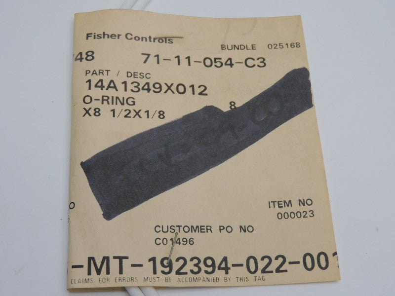 FISHER CONTROLS 14A1349X012 (PKG OF 2) NSNP