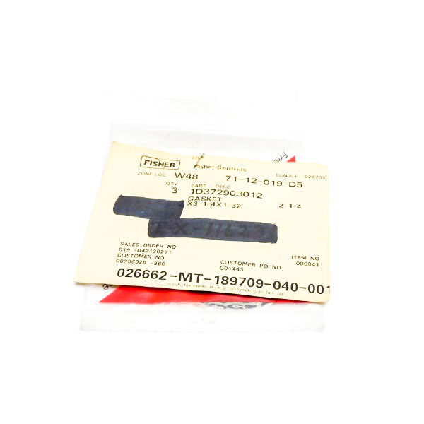FISHER CONTROLS 1D372903012 (PKG OF 3) NSMP