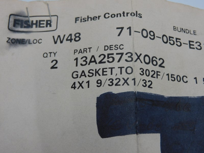 FISHER CONTROLS 13A2573X062 (PKG OF 2) NSMP