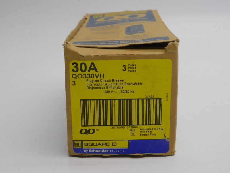 SQUARE D QO330VH 240V 30A (PKG OF 3) NSMP