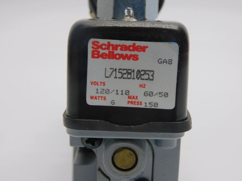 SCHRADER BELLOWS L7152810253 110/120V 150PSI UNMP