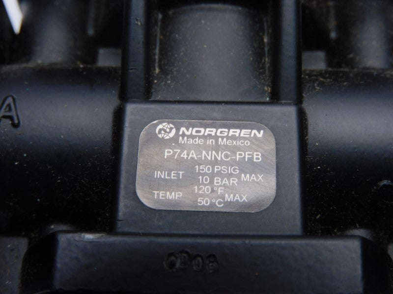 NORGREN P74A-NNC-PFB 150PSI NSNP