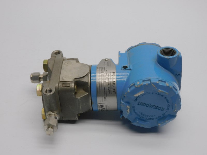 ROSEMOUNT 3051CD1A02A1AH2B3E5 10.5-55VDC 2000PSI UNMP