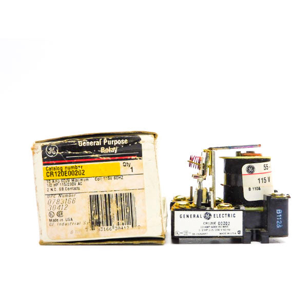 GENERAL ELECTRIC CR120E00202 115V 10A NSMP
