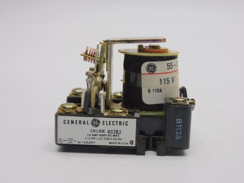 GENERAL ELECTRIC CR120E00202 115V 10A NSMP