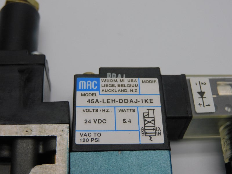 MAC 45A-LEH-DDAJ-1KE 24VDC 120PSI NSMP