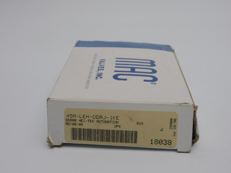 MAC 45A-LEH-DDAJ-1KE 24VDC 120PSI NSMP