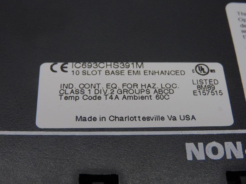 FANUC IC693CHS391M UNMP