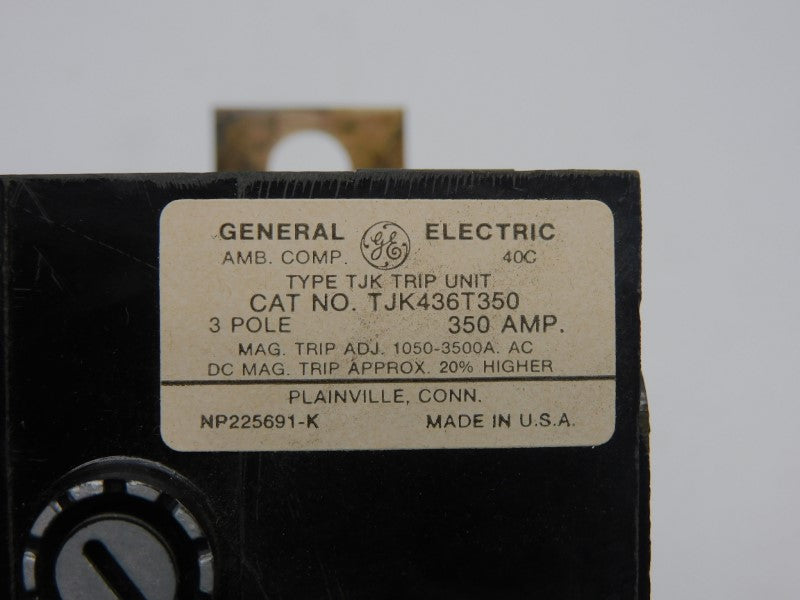 GENERAL ELECTRIC TJK436T350 600VAC 350A NSMP