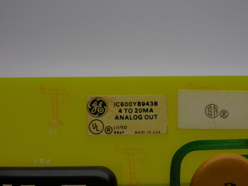 GENERAL ELECTRIC IC600YB943B UNMP
