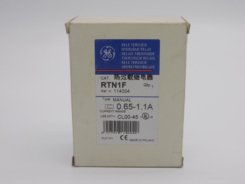 GENERAL ELECTRIC RTN1F 690V 0.65-1.1A NSMP