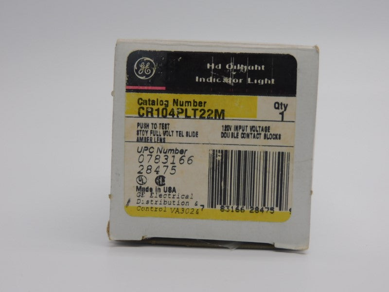 GENERAL ELECTRIC CR104PLT22M 120V NSMP