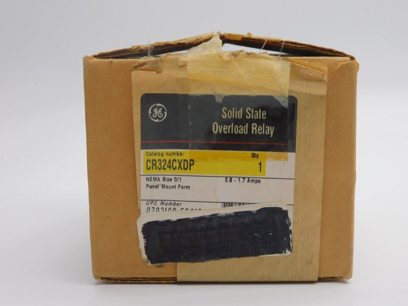 GENERAL ELECTRIC CR324CXDP 600VAC 0.8-1.7A NSMP