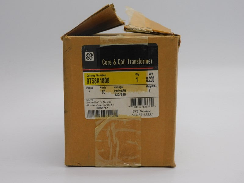 GENERAL ELECTRIC 9T58K1806 240/480V (AS PICTURED) NSMP