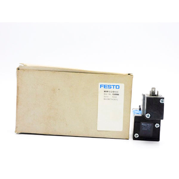 FESTO MVH-5/2-D-1-C 150986 20.4-26.4VDC 28-145PSI NSMP