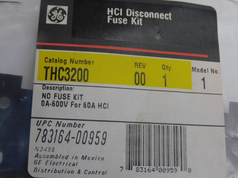 GENERAL ELECTRIC THC3200 600V 60A NSNP