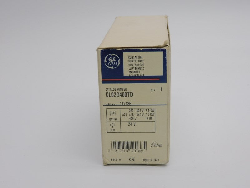 GENERAL ELECTRIC CL02D400TD 24V 32A NSMP