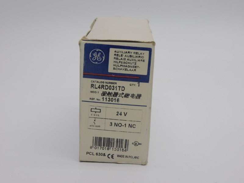 GENERAL ELECTRIC RL4RD031TD 24V 20A NSMP