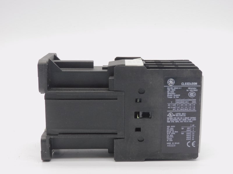 GENERAL ELECTRIC CL03D400MD 24VDC 45A NSMP