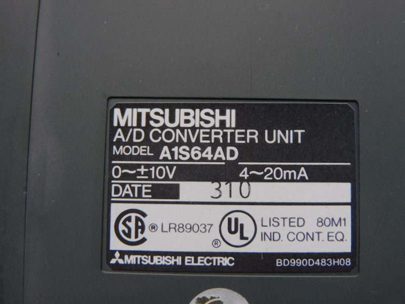 MITSUBISHI ELECTRIC A1S64AD 10V (NO DOOR) NSNP