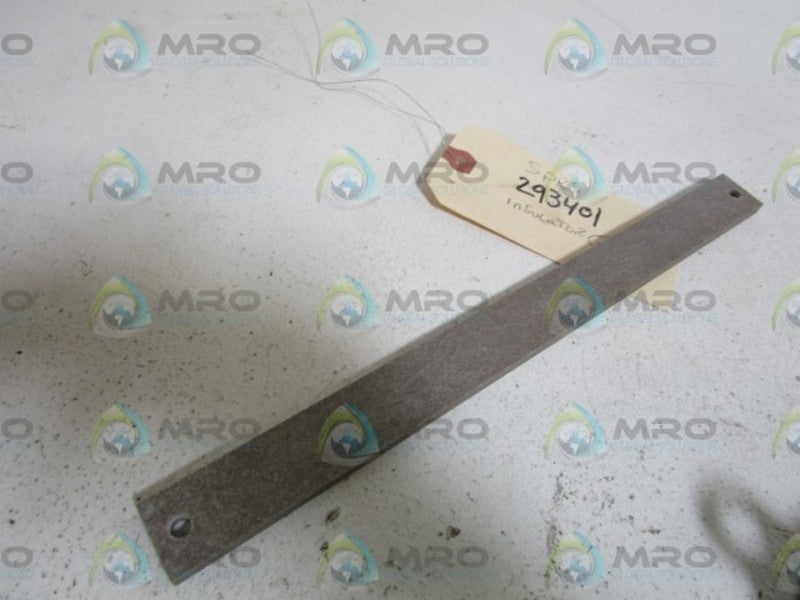 INSULATOR RESISTOR SUPPORT BAR 1" W x 12" L x 1/4" SPRS293401  NSNP