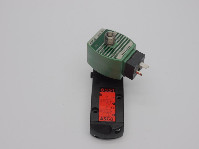 ASCO SC8551G301 24VDC 30-150PSI 1/4" NSNP