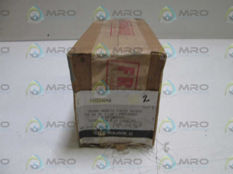 SQUARE D CIRCUIT BREAKER FA934040 NSMP