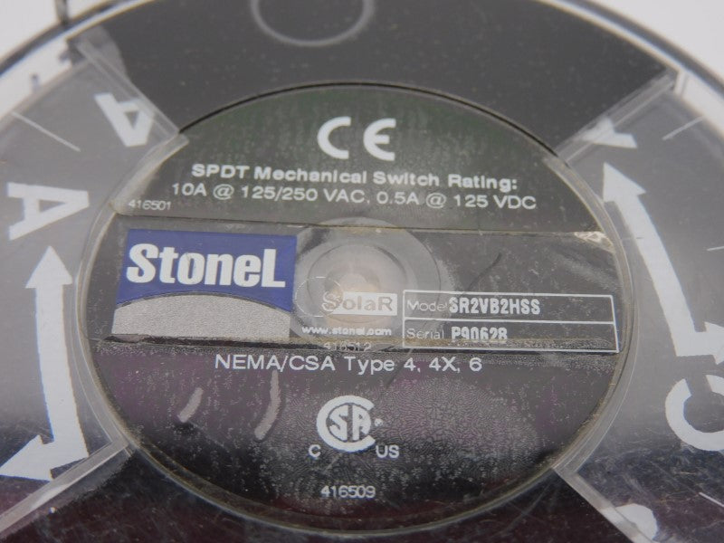 STONEL SR2VB2HSS 125/250VAC 10A NSNP
