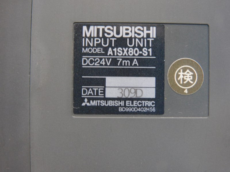 MITSUBISHI ELECTRIC A1SX80-S1 24VDC (NO DOOR) NSNP