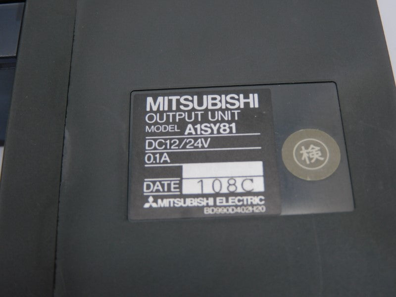 MITSUBISHI ELECTRIC A1SY81 12/24VDC 0.1A NSNP