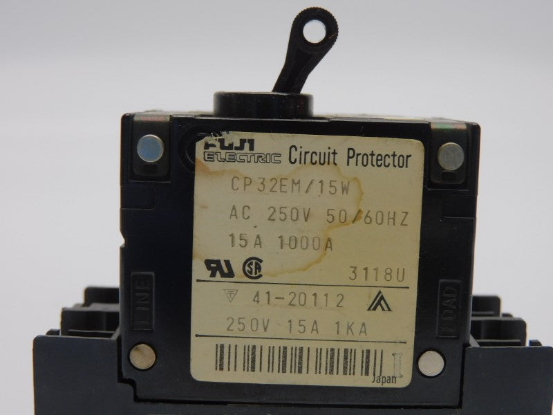 FUJI ELECTRIC CP32EM/15W 250VAC 15A NSNP