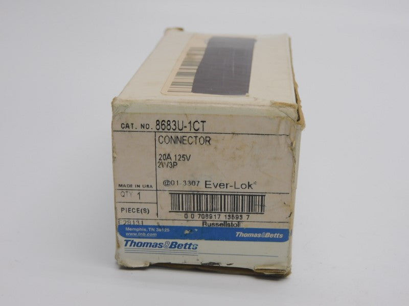 THOMAS&BETTS 8683U-1CT 125V 20A NSMP